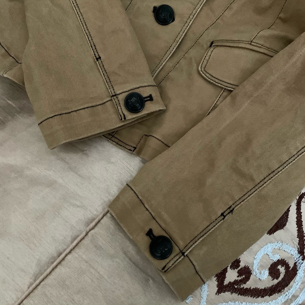 Ralph Lauren Canvas Tan Jacket - Picture 5 of 9